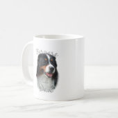 Bernese Mountain Dog Vater 2 Kaffeetasse (Vorderseite Links)