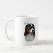Bernese Mountain Dog Vater 2 Kaffeetasse (Links)