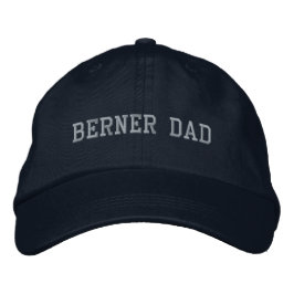 Bernese Mountain Dog Vater Berner Vater Minimalist Bestickte Baseballkappe