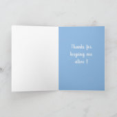 Bernese Mountain Dog Vatertag Karte (Innenseite)