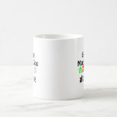 Bernese Mountain Dog Walks Design Kaffeetasse (Mittel)
