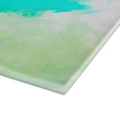 Bernese Mountain Dog Wasserfarbene Kunst, Dichtung Schneidebrett (Ecke)