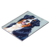 Bernese Mountain Dog | Watercolor Pet Notizblock (Linke Seite)