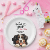 Bernese Mountain Dog Wedding Cocktail Pappteller (Party)