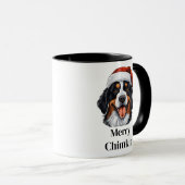 Bernese Mountain Dog Weihnachtsmannmütze Weihnacht Tasse (VorderseiteRechts)