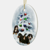 Bernese Mountain Dog Weihnachtsschmuck (Links)