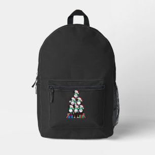 Bernese Mountain Dog Welpe Weihnachtsbaum Klassisc Bedruckter Rucksack