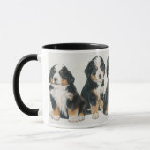 Bernese Mountain Dog Welpen Tasse (Links)