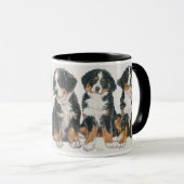 Bernese Mountain Dog Welpen Tasse (VorderseiteRechts)