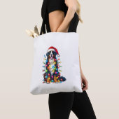 Bernese Mountain Dog x Christmas Lights Tasche (Von Nahem)
