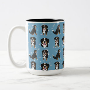 Bernese Mountain Dog Zweifarbige Tasse