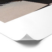 Bernese Mountain Dogs Kopf Poster (Ecke)