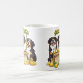 Bernese Mountain Dogs Lemonade Stand Kaffeetasse (Mittel)