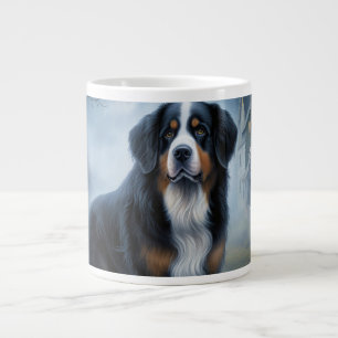 Bernese Mountain Halloween Beängstigend Jumbo-Tasse