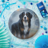 Bernese Mountain Halloween Beängstigend Pappteller (Party)