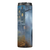 Bernese Mountain Halloween Beängstigend Thermosbecher (Rückseite)