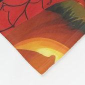 Bernese Mountain Hogs Pumpkin Halloween Funny Fleecedecke (Ecke)