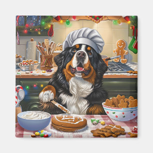 Bernese Mountain Holiday Baking: Feierliche Weihna Magnet