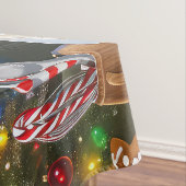 Bernese Mountain Holiday Baking: Feierliche Weihna Tischdecke (Beispiel)