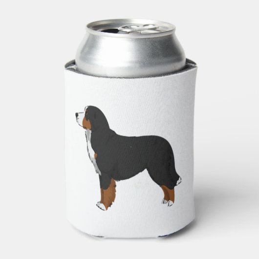 Bernese Mountain Hund 2 Dosenkühler (Kanne Vorderseite)