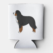 Bernese Mountain Hund 2 Dosenkühler (Vorderseite)