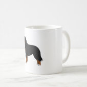 Bernese Mountain Hund 2 Kaffeetasse (VorderseiteRechts)