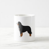 Bernese Mountain Hund 2 Kaffeetasse (Mittel)