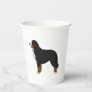Bernese Mountain Hund 2 Pappbecher