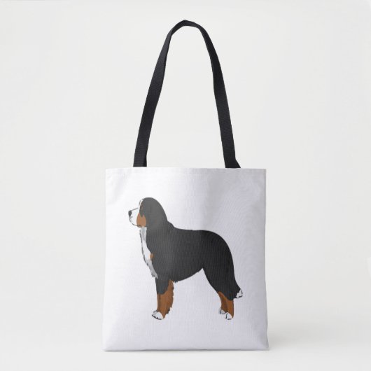 Bernese Mountain Hund 2 Tasche (Vorderseite)