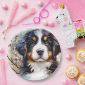 Bernese Mountain Hund AI Welppy Pappteller (Party)