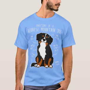 Bernese Mountain Hund Anatomie 1 T-Shirt