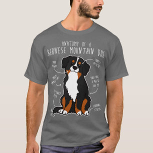 Bernese Mountain Hund Anatomie 1 T-Shirt