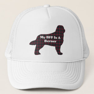 Bernese Mountain Hund BESTE FREUNDIN Hat Truckerkappe