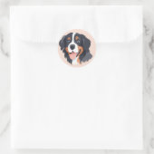 Bernese Mountain Hund Face Sticker (Tasche)