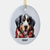 Bernese Mountain Hund Keramik Ornament (Rechts)