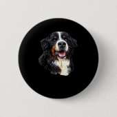 Bernese Mountain Hund Kutness! Klassischer T - Shi Button (Vorderseite)
