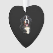 Bernese Mountain Hund Kutness! Klassischer T - Shi Ornament (Vorderseite)