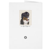 Bernese Mountain Hund Malerei - Original Hunde Kun (Hinten)
