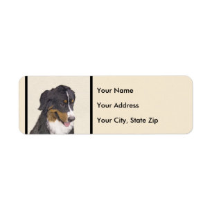 Bernese Mountain Hund Malerei - Original Hunde Kun