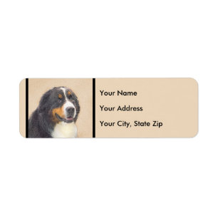 Bernese Mountain Hund Malerei - Original Hunde Kun