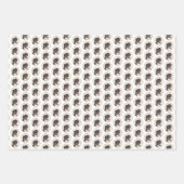 Bernese Mountain Hund Malerei - Original Hunde Kun Geschenkpapier Set (Vorderseite 2)