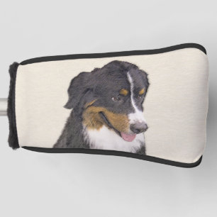 Bernese Mountain Hund Malerei - Original Hunde Kun Golf Headcover