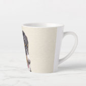 Bernese Mountain Hund Malerei - Original Hunde Kun Milchtasse (Rechts)