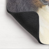 Bernese Mountain Hund Malerei - Original Hunde Kun Mousepad (Ecke)