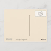 Bernese Mountain Hund Malerei - Original Hunde Kun Postkarte (Rückseite)