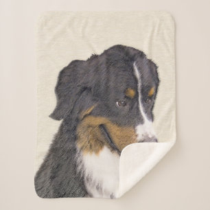 Bernese Mountain Hund Malerei - Original Hunde Kun Sherpadecke