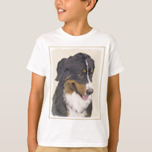 Bernese Mountain Hund Malerei - Original Hunde Kun T-Shirt