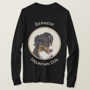 Bernese Mountain Hund Malerei - Original Hunde Kun T-Shirt