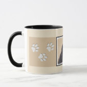 Bernese Mountain Hund Malerei - Original Hunde Kun Tasse (Links)