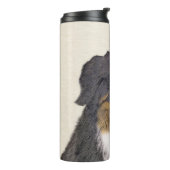 Bernese Mountain Hund Malerei - Original Hunde Kun Thermosbecher (Nach links gedreht)